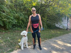 Daphne Matthews, eleitora do estado da Geórgia, nos EUA — Foto: Eduardo Graça