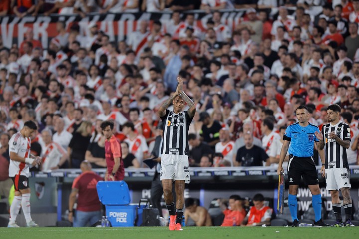Deyverson, vilão de River no Monumental. (EFE)