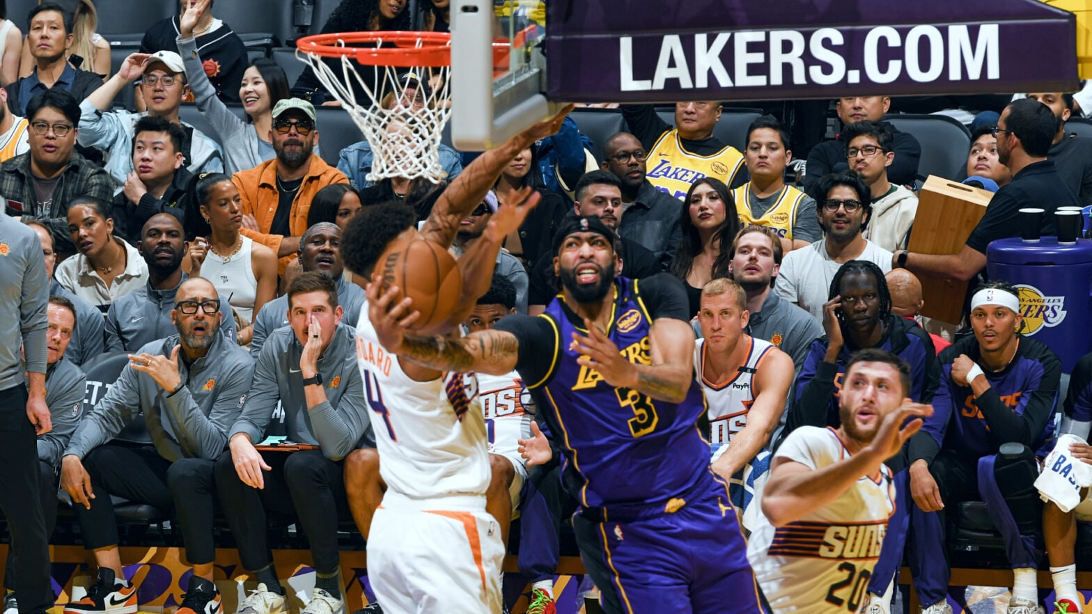 Suns-Lakers: 5 conclusões enquanto Anthony Davis ajuda a eliminar o déficit de 22 pontos