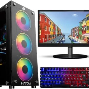 PC GAMER AMD RYZEN 5 5600GT - 16GB DDR4 - SSD 480GB - RADEON VEGA 7 - MONITOR 19'' - KIT GAMER RGB