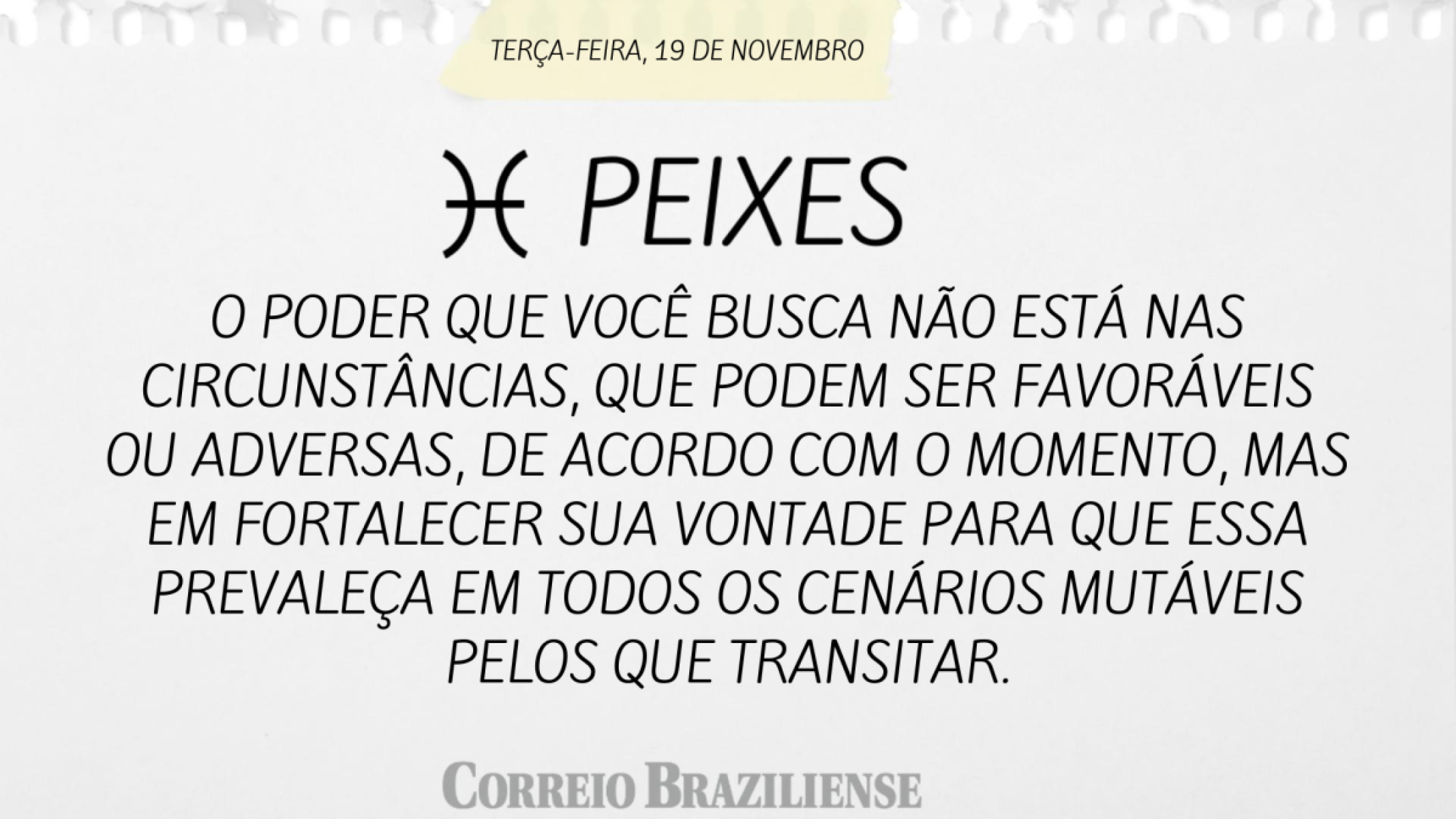 PEIXES (nascimento entre 20/2 a 20/3) 