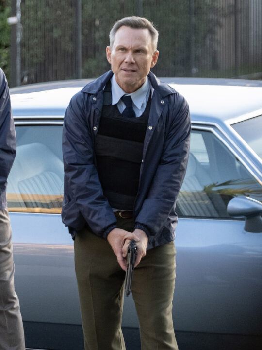 Christian Slater como Harry Morgan em Dexter: Pecado Original, transmitido pela Paramount+, 2024.