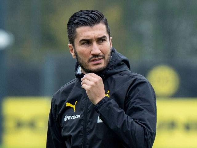 Técnico do Borussia Dortmund Nuri Sahin durante treino de sua equipe, no dia 30 de outubro de 2024