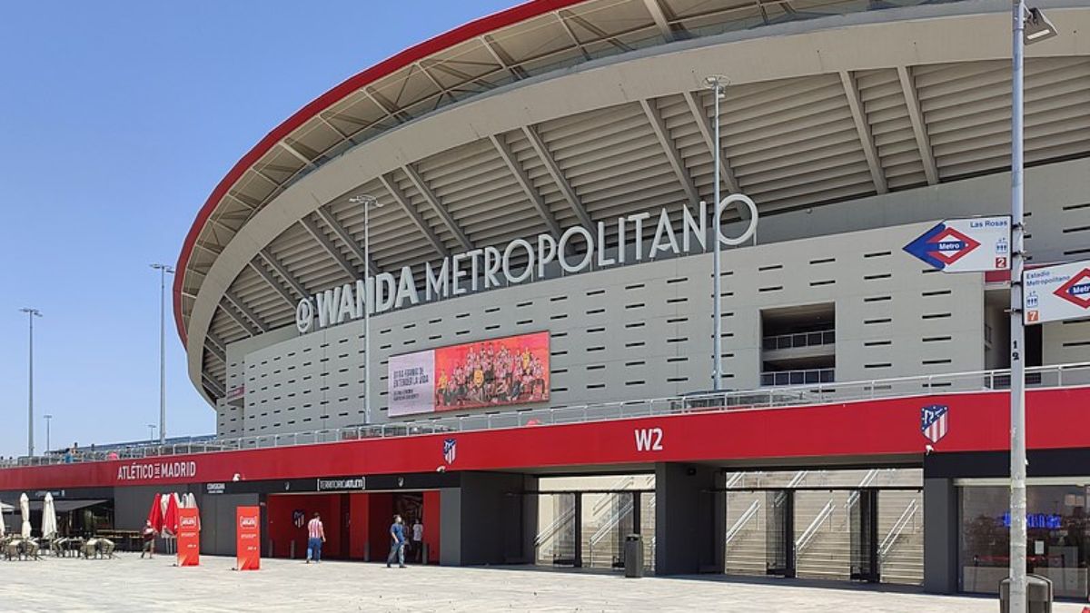 Atlético de Madrid: Estádio Metropolitano de Madrid (Foto: Américo Toledano, WIkimedia Commons)