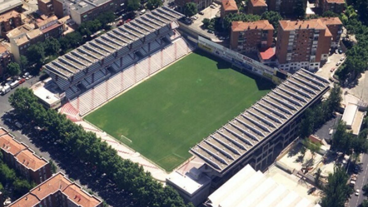 Rayo Vallecano: Estádio Vallecas  (Foto: Rayo Vallecano, Divulgação)