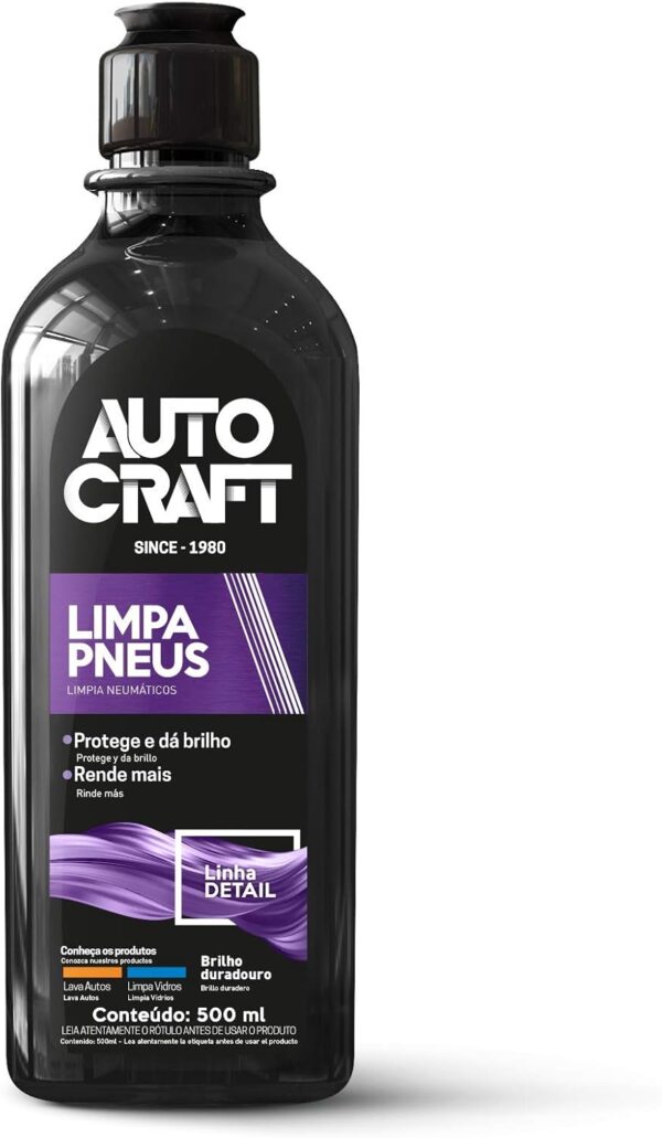 AUTOCRAFT - Limpa Pneus - 500 ml