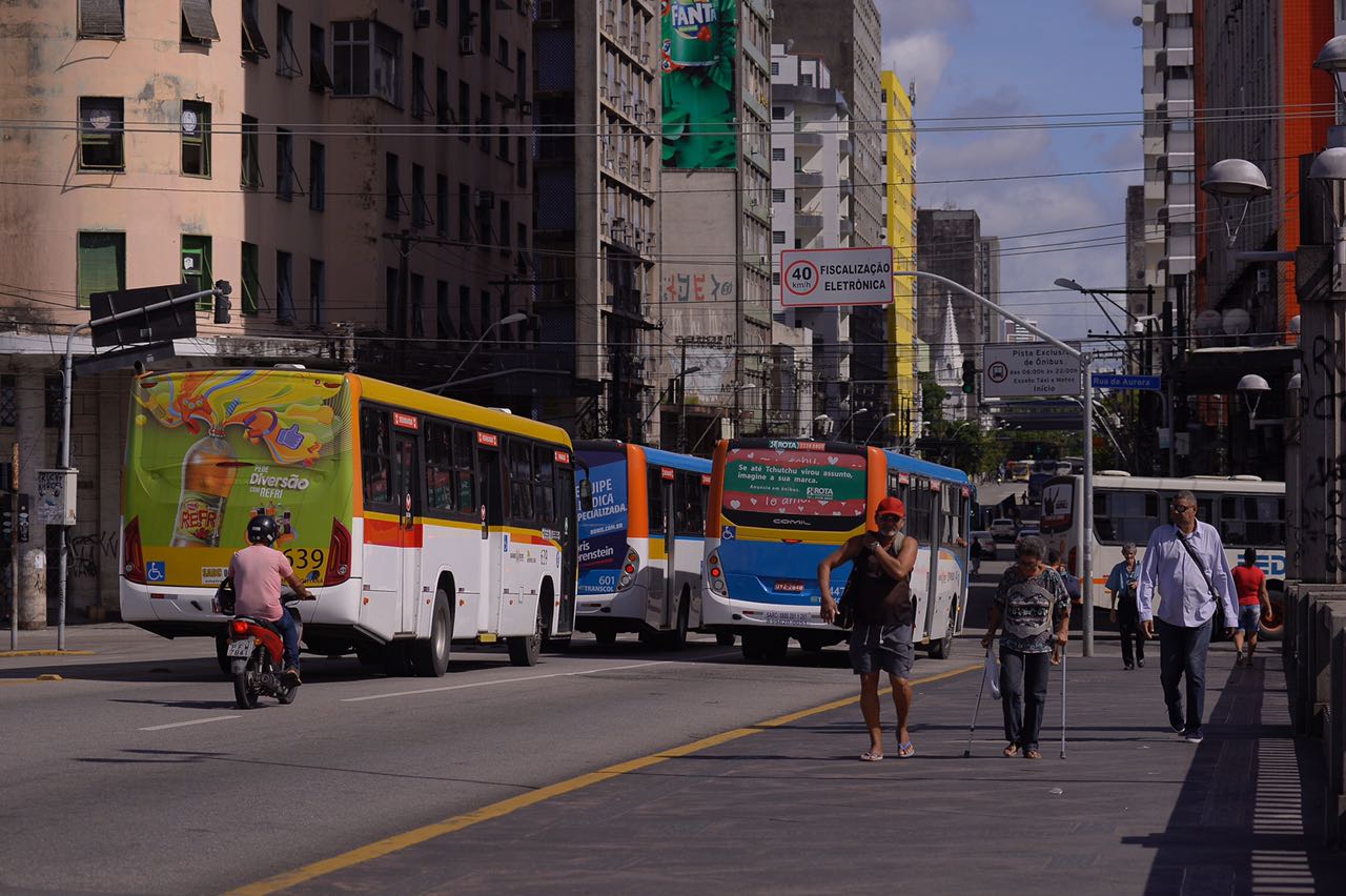 Urbana-PE garante 100% da frota de ônibus em circulação na RMR