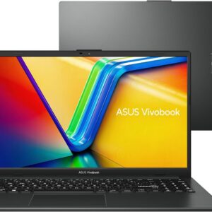 Notebook ASUS VivoBook Go 15, AMD RYZEN 5 7520U, 8GB, 512GB SSD, KeepOS, Tela 15,6" FHD, Preto Misto - E1504FA-NJ732