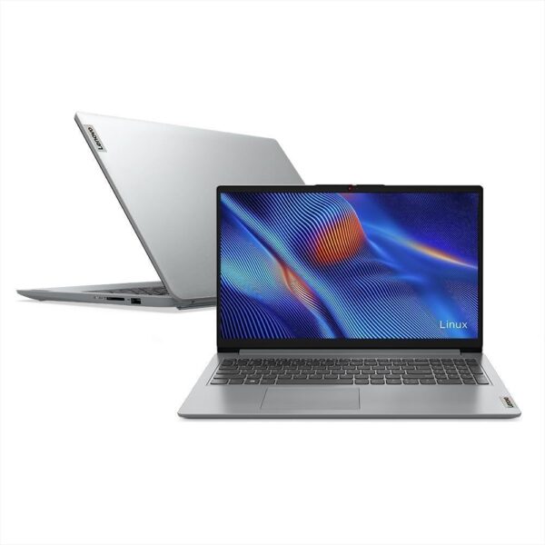 Notebook Lenovo IdeaPad 1i i3-1215U 4GB 128GB 15,6" Linux