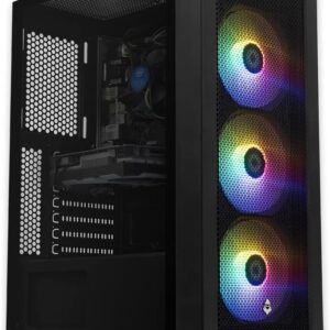 PC Gamer Mancer, Intel i5 10º Geração, RTX 3050 6GB, 8GB DDR4, SSD 240GB, Fonte 500W 80 Plus