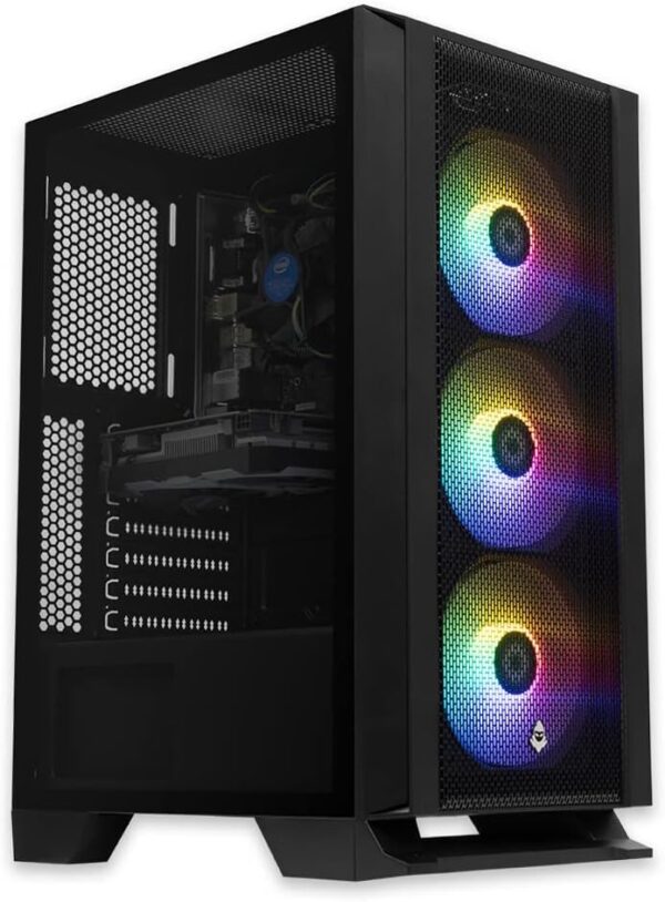 PC Gamer Mancer, Intel i5 10º Geração, RTX 3050 6GB, 8GB DDR4, SSD 240GB, Fonte 500W 80 Plus