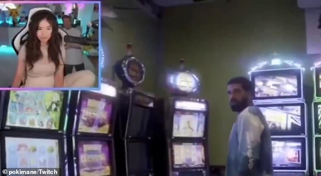 Drake enfrentou reação do popular streamer Pokimane depois que ela soube de sua parceria com o crypto casino online Stake