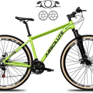 Bicicleta Aro 29 Absolute Nero 5 Alumínio 24v Freio a Disco Hidráulico(óleo) Garfo Suspensão Pneus com Faixa