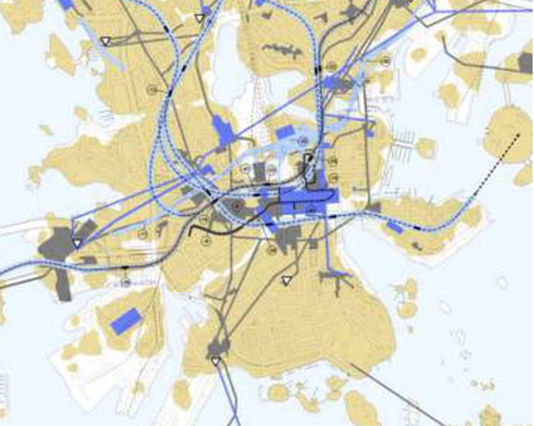 O mapa de urbanismo da capital inclui o planejamento de bunkers - abrigos antibombas - para a proteção dos cidadãos.
