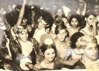 Carnaval do Rádio Clube com tema "Espanha"em 1969. (Foto: Facebook)