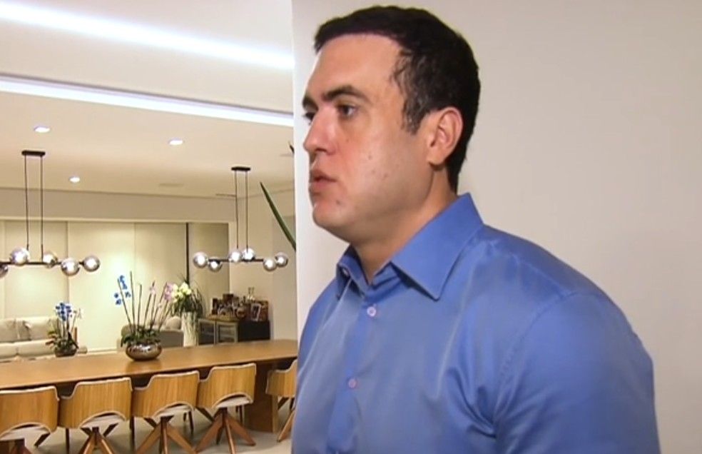 Antônio Vinicius Lopes Gritzbach, delator do MP, é acusado pelo PCC de desviar milhões da organização criminosa — Foto: Reprodução/TV Record