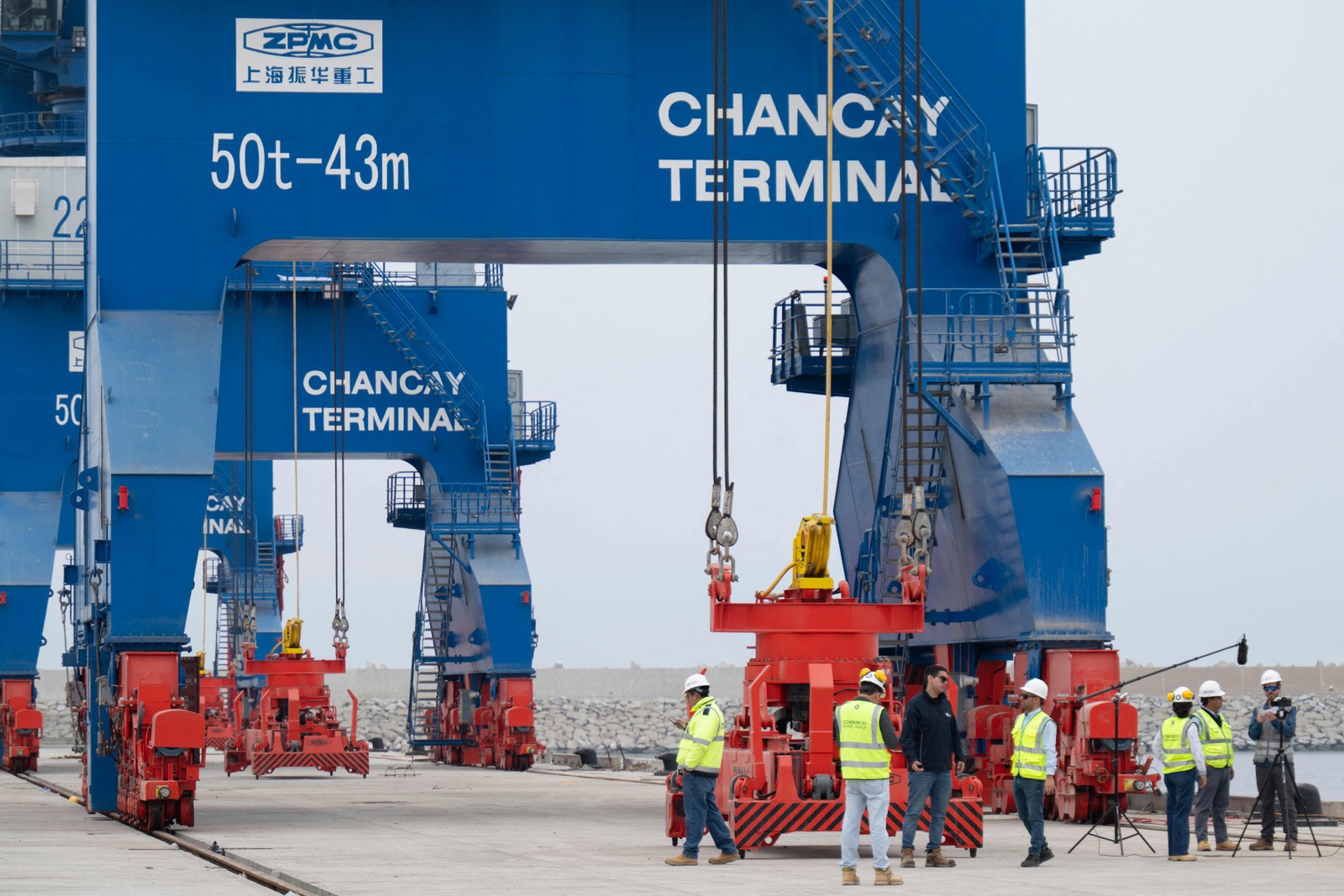O comércio peruano-chinês foi de cerca de US$ 36 bilhões em 2023, segundo Lima. Ambos os países têm um acordo de livre comércio desde 2010 — Foto: Cris Bouroncle/AFP
