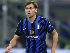 O meio-campista do Inter de Milão, Nicolo Barella, em setembro de 2024.