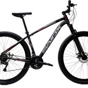 Bicicleta Aro 29 SAIDX Galant PRO Bike com Quadro de Alumínio, 21 Marchas, Câmbios Indexáveis e Freios a Disco