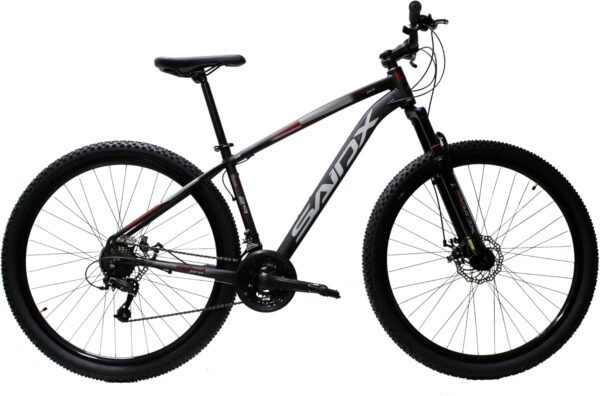 Bicicleta Aro 29 SAIDX Galant PRO Bike com Quadro de Alumínio, 21 Marchas, Câmbios Indexáveis e Freios a Disco