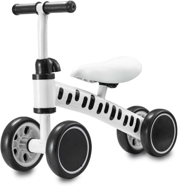 Bicicleta de Equilíbrio Andador Infantil Até 24kg Multmaxx (Branco)