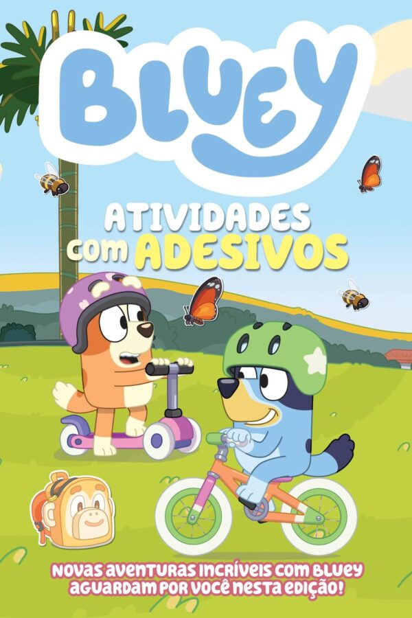 Bluey Atividades com Adesivos