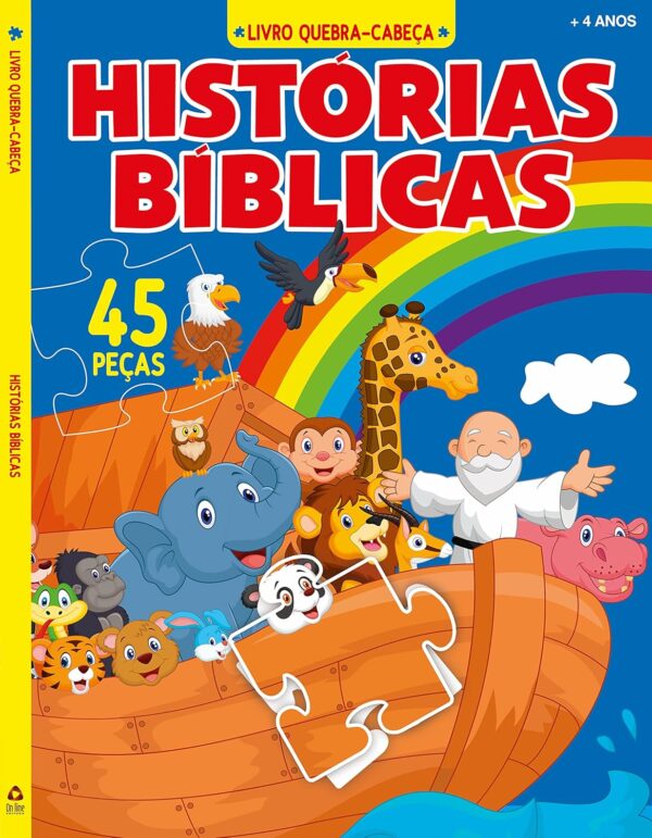 Livro Quebra-Cabeça Histórias Bíblicas