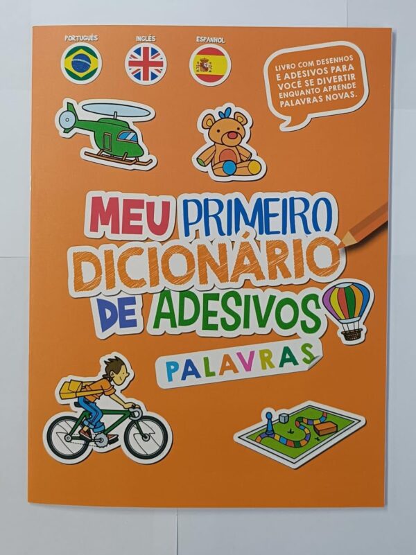 Meu Primeiro dic de Adesivos Palavras