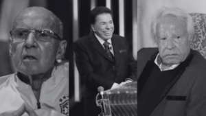 Zagalo, Silvio Santos e Cid Moreira