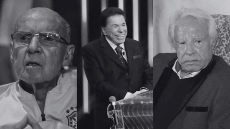Zagalo, Silvio Santos e Cid Moreira
