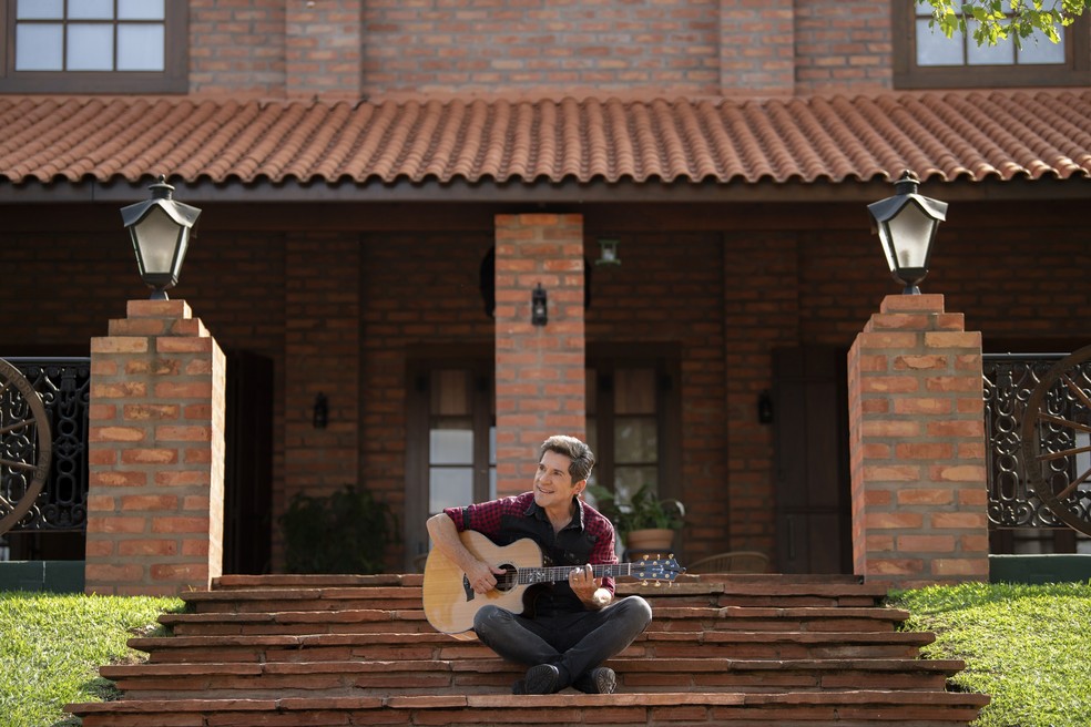 O cantor Daniel, em cena do programa "Viver Sertanejo" — Foto: Divulgação/Giu Pera