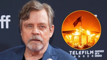 Mark Hamill evacuou sua casa