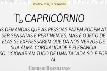 nascimento entre 22/12 a 20/1