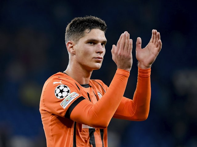 Georgiy Sudakov do Shakhtar Donetsk em 2 de outubro de 2024