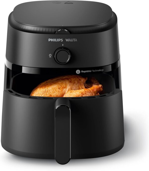 Fritadeira Airfryer Série 1000 XL, Philips Walita, 6,2 litros, Tecnologia RapidAir, Preta, 2 anos de garantia, 110v - NA130/00 - Image 7