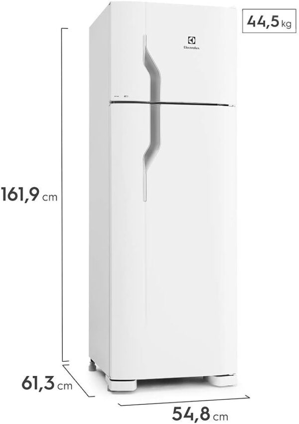 Refrigerador 260L 2 Portas Classe A 110 Volts, Branco, Electrolux - Image 3