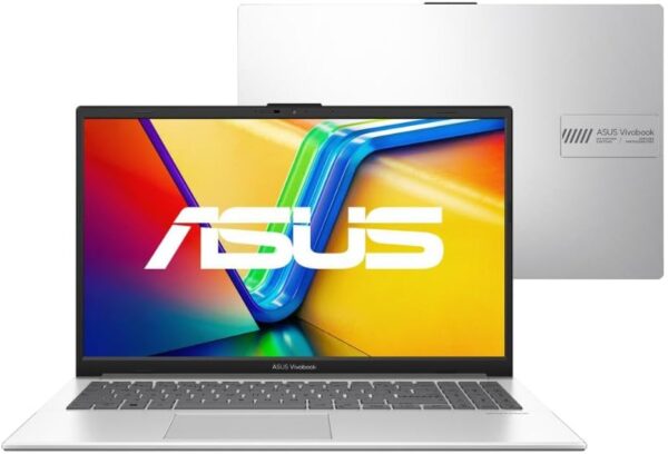 Notebook ASUS Vivobook Go 15 Intel Core i3, 4 GB 256 GB SSD, W11 Home, Tela 15.6" FHD, Cool Silver - E1504GA-NJ441W - Image 3