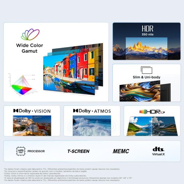 TCL LED SMART TV 50” P755 4K UHD GOOGLE TV - Image 4