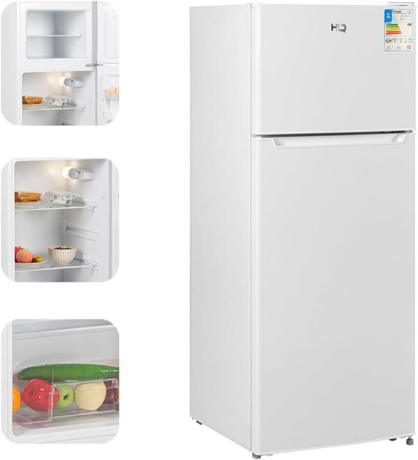 Geladeira Refrigerador HQ Defrost 230 Litros Branco HQ-230RDF (127V) - Image 5