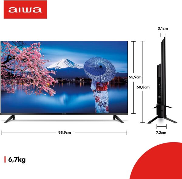 Smart TV Aiwa 43”, Android, Full HD, Borda Ultrafina, HDR10, Dolby Áudio - AWS-TV-43-BL-02-A - Image 10