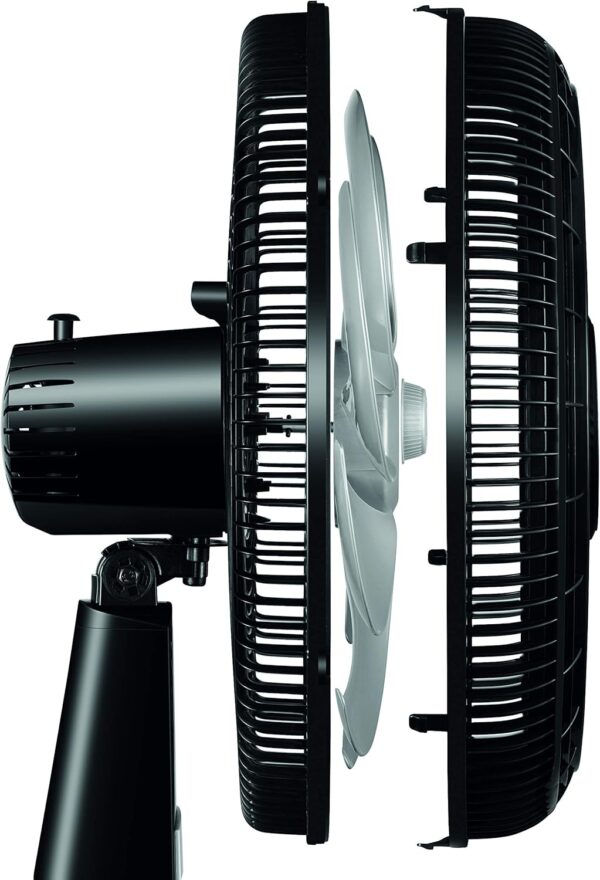 Ventilador Coluna 40cm Super Turbo 8 Pás, Mondial, Preto/Prata, 140W, 110V - VTX-40C-8P - Image 3