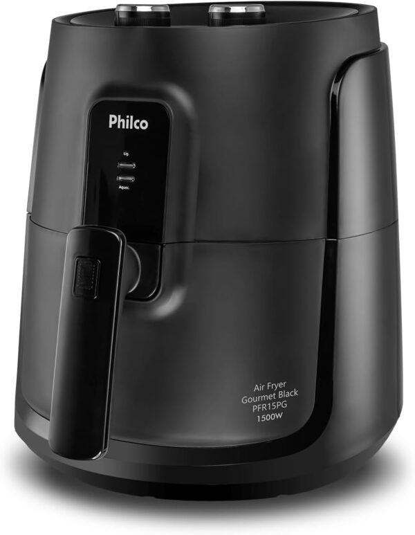 Fritadeira Air Fryer Gourmet Philco 4,4 Litros 1500w Preto Pfr15pg - 127v - Image 3