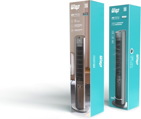 WAP Climatizador de Ar AIR FRESH 4 em 1, com Reservatório para Essência e 3 Níveis de Velocidades, Baixo Ruído, 90W 220V - Image 19