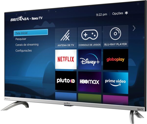 Britânia Smart TV 32” BTV32G7PR2CSGBLH LED Dolby Áudio - Image 8