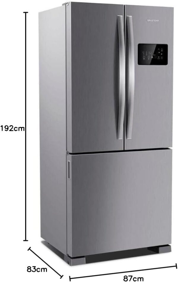 Geladeira Brastemp French Door Frost Free A+++ 554l Inox Bro85ak - 127v - Image 10