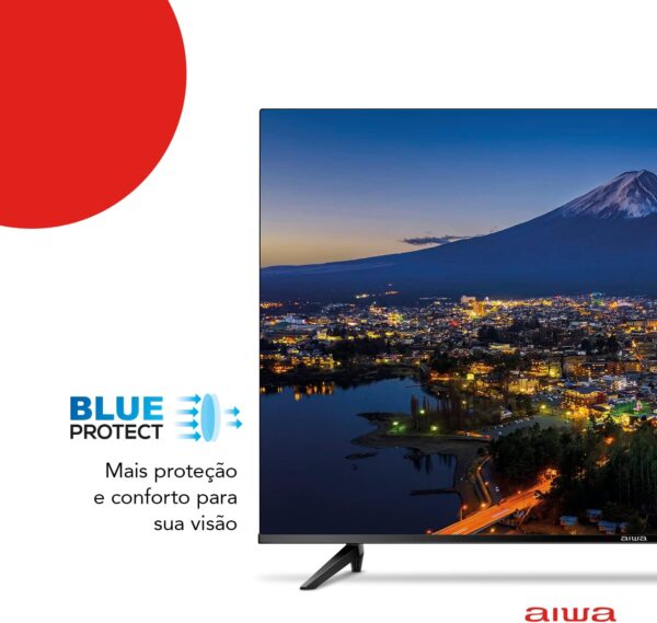 Smart TV Aiwa 32”, Android, HD, Borda Ultrafina, HDR10, Dolby Áudio - AWS-TV-32-BL-02-A - Image 4