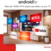 Smart TV Aiwa 32”, Android, HD, Borda Ultrafina, HDR10, Dolby Áudio - AWS-TV-32-BL-02-A - Image 5