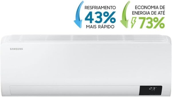 Ar-condicionado Split Samsung Digital Inverter Ultra 12.000 BTUs Frio Branco (220V) Branco - Image 3