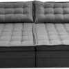 Sofá Sem Caixa Retrátil Baú 1,80m Cama Inbox Secret Suede Velusoft Cinza - Image 5