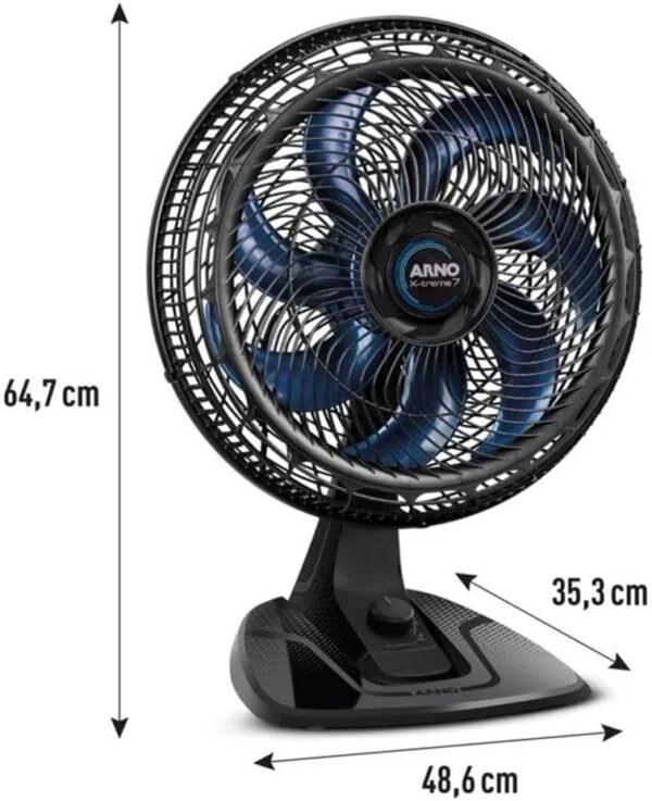 Ventilador Arno X-treme 7 Mesa 40cm VE70 220V - Image 6